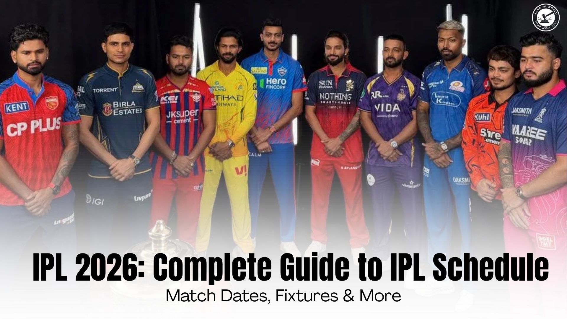 IPL 2026 Complete Guide to IPL Schedule